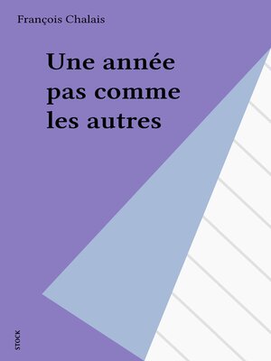 cover image of Une année pas comme les autres